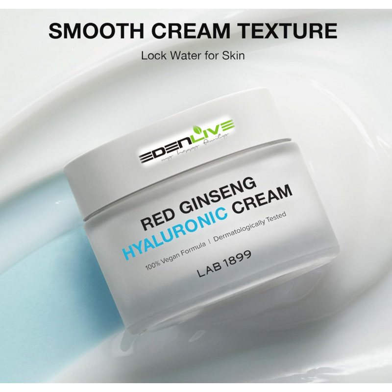 Pleťový krém s kyselinou hyaluronovou z červeného ženšenu